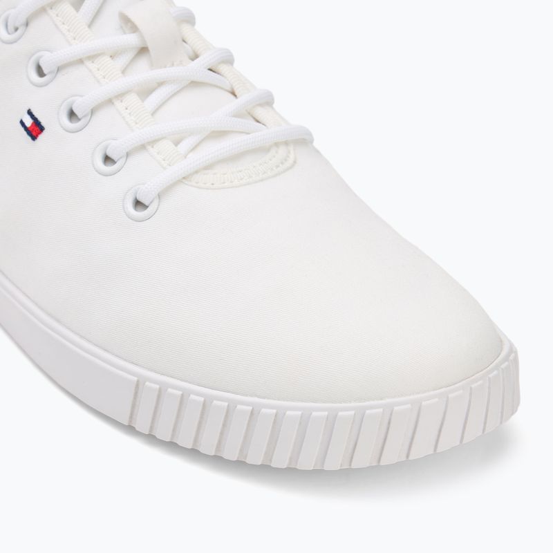 Tommy Hilfiger női edzőcipő Canvas Lace Up fehér 7