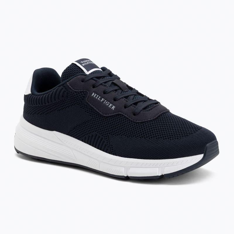 Tommy Hilfiger férfi Lightweight RWB Knit desert sky cipő