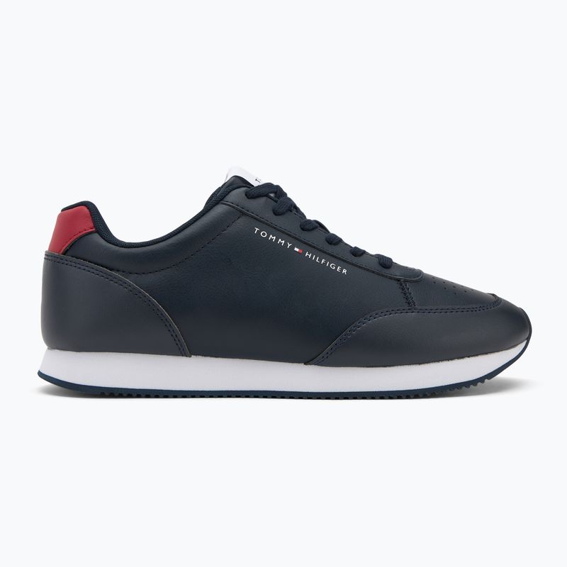Tommy Hilfiger Lo Runner Pu Mix sivatagi égbolt férfi cipő 2