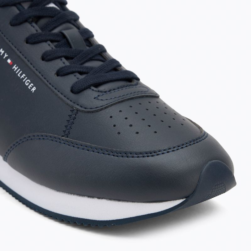 Tommy Hilfiger Lo Runner Pu Mix sivatagi égbolt férfi cipő 7