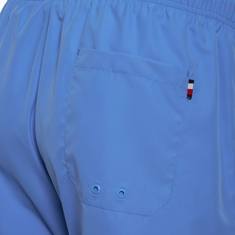 Férfi Tommy Hilfiger Medium Drawstring Dw kék varázslatos fürdőruha rövidnadrág 3