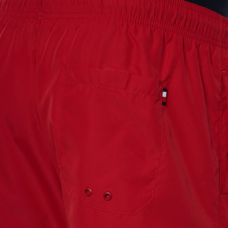 Férfi Tommy Hilfiger Medium Drawstring fürdőruha Dw medium piros 3