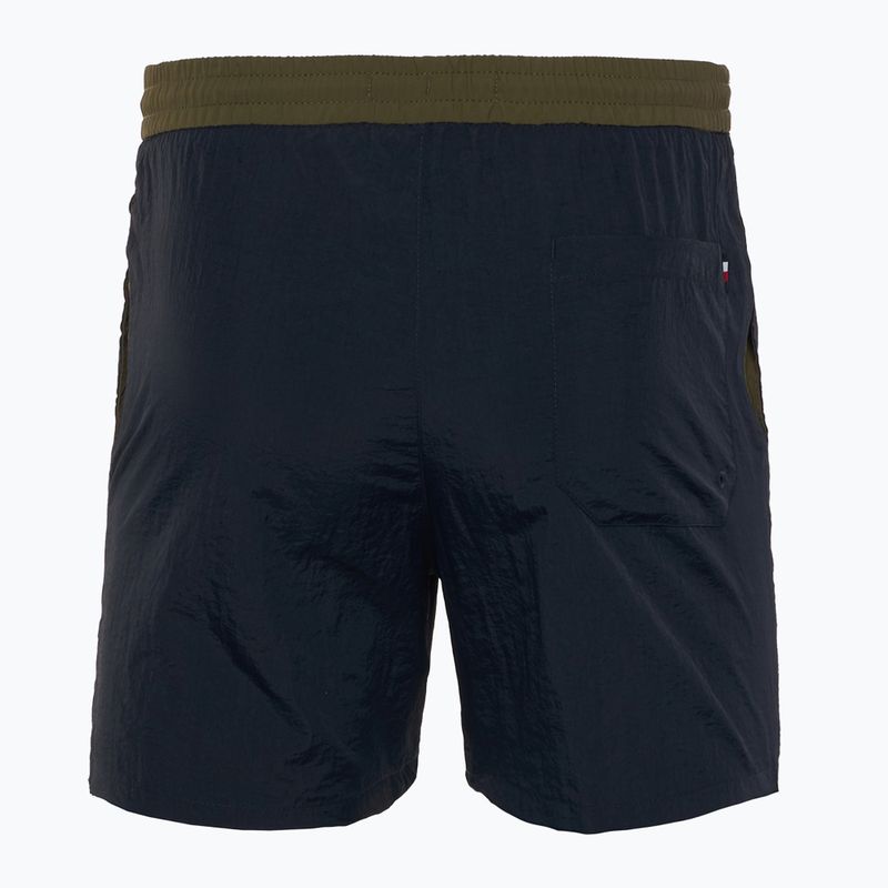 Férfi Tommy Hilfiger Medium Drawstring desert sky úszónadrág 2