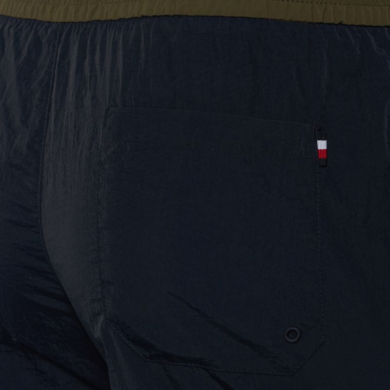 Férfi Tommy Hilfiger Medium Drawstring desert sky úszónadrág 3