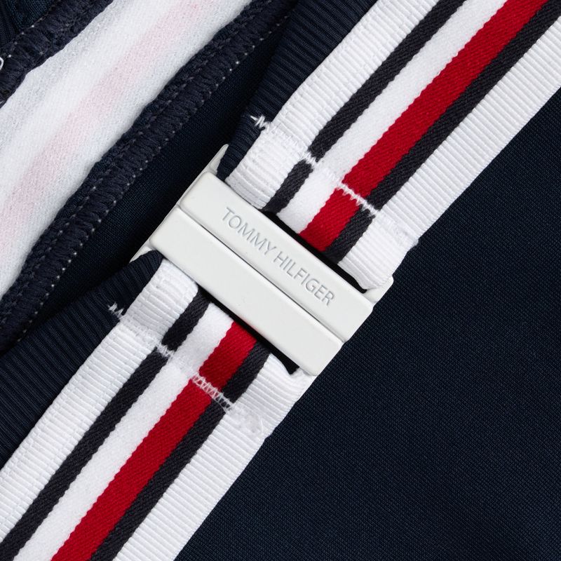 Tommy Hilfiger női Triangle One Piece Rp Ext fürdőruha dark night navy sötét éjszaka 4