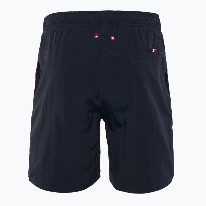 Férfi Tommy Hilfiger hosszú zsinóros Diag fürdőruha On desert sky 2