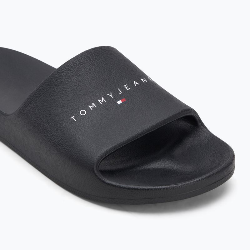 Férfi papucs Tommy Jeans Basic Sandal black 7