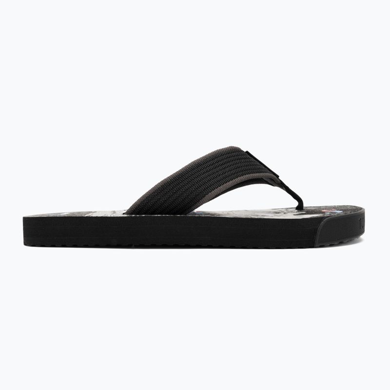 Férfi flip-flop papucs Tommy Jeans Elevated Beach Sandal black 2