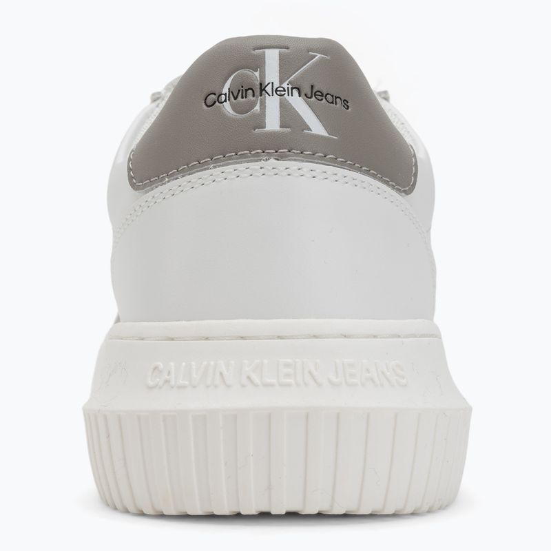 Calvin Klein férfi cipő YM0YM00681 Chunky Cupsole Monologo Lth hármas világos fehér/rock ridge 6