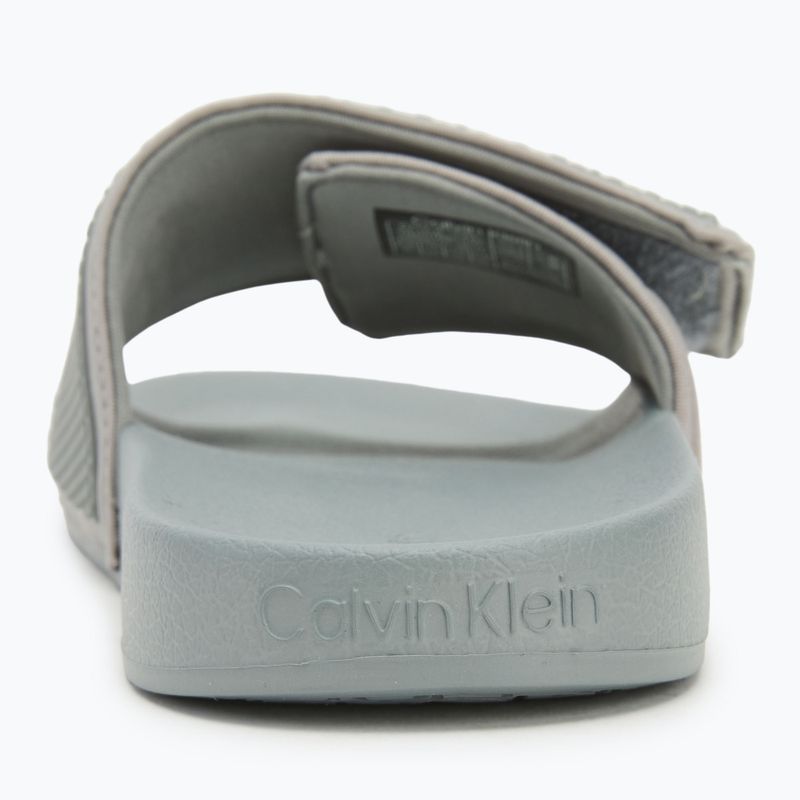 Férfi papucs Calvin Klein HM0HM01437 Adj Pool Slide TPU granite road 6