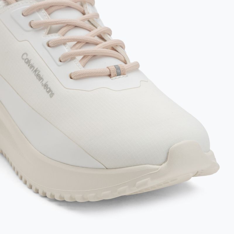Calvin Klein női cipő YW0YW01665 Eva Runner Sock Mix In Hitech fényes fehér/krémfehér/rózsaszín 7