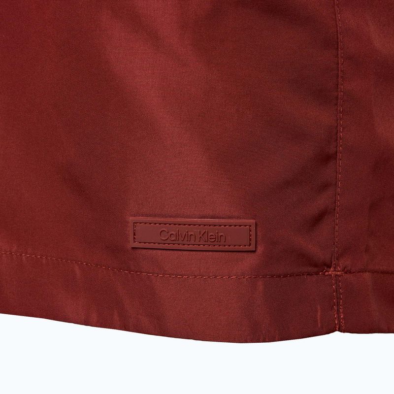 Férfi fürdőnadrág Calvin Klein KM0KM01084 Casual Tailored syrah 4