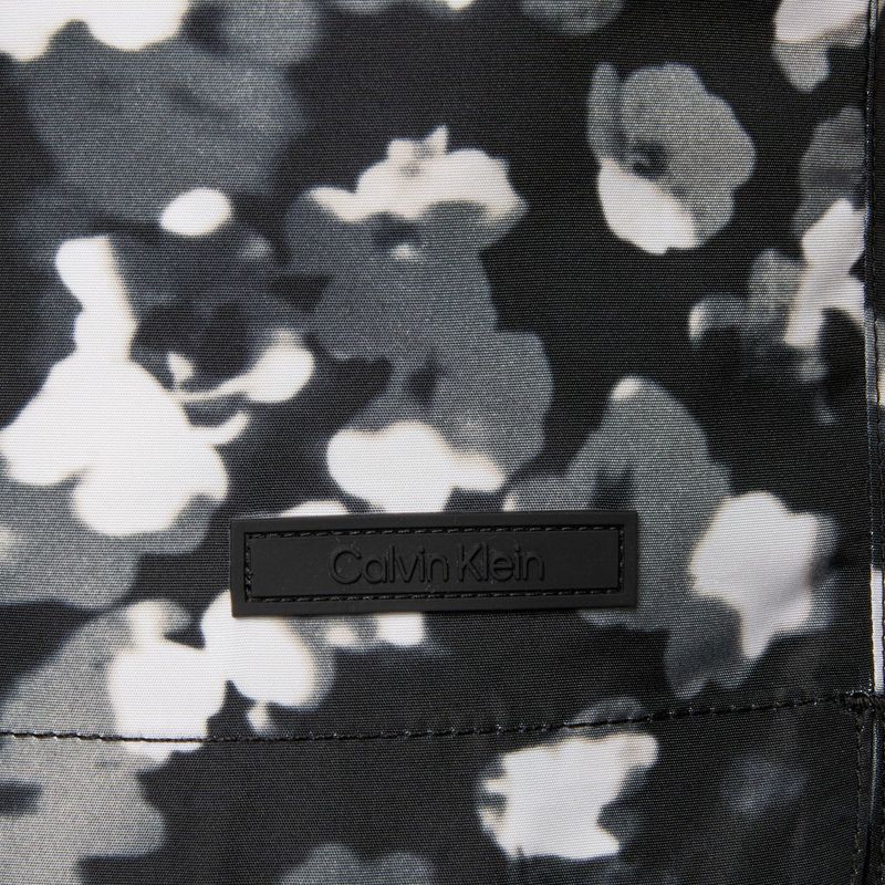 Férfi fürdőnadrág Calvin Klein KM0KM01162 Medium Drawstring-Print layered floral black 3
