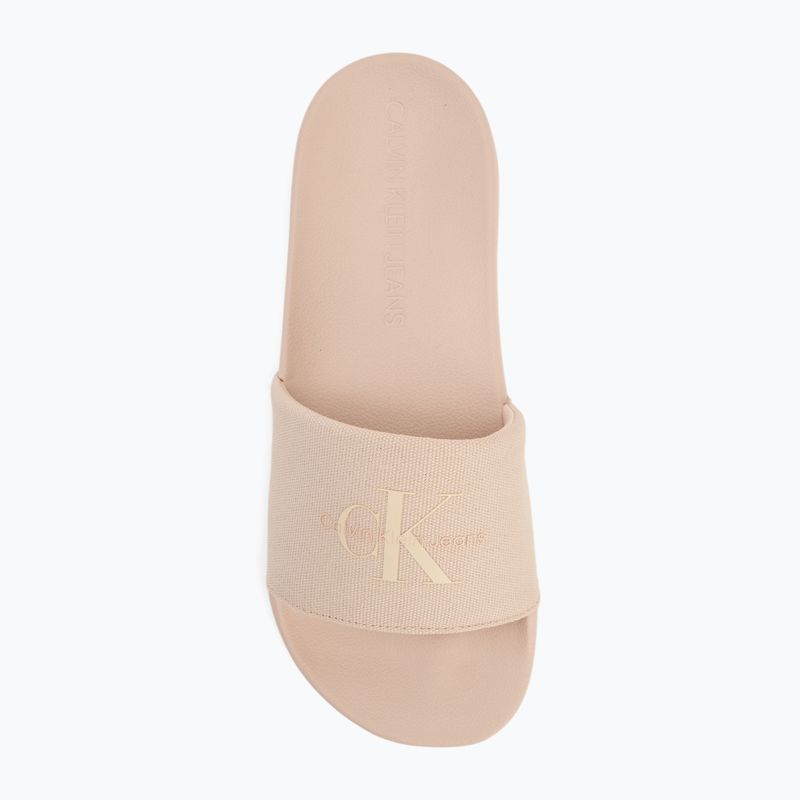 Női papucs Calvin Klein YW0YW01835 Slide Monogram Wn triple whisper pink 5