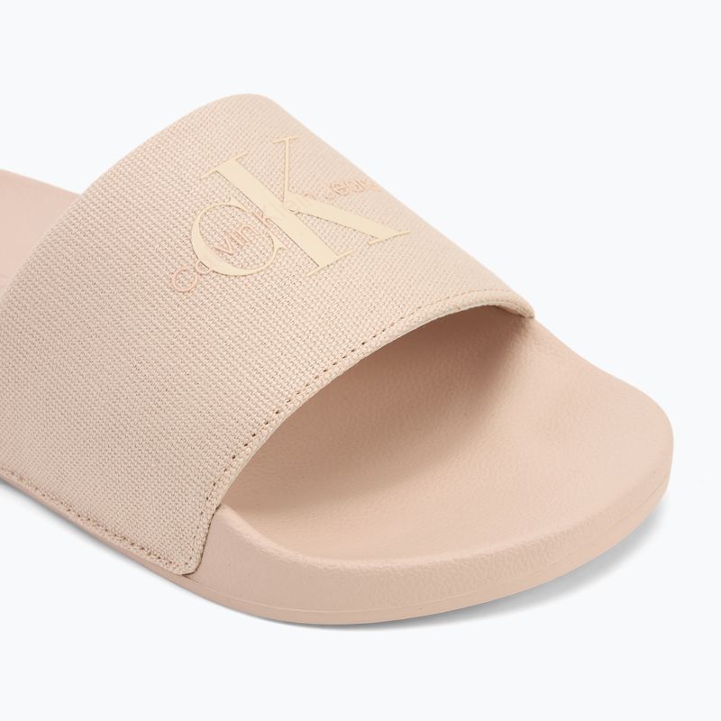 Női papucs Calvin Klein YW0YW01835 Slide Monogram Wn triple whisper pink 7