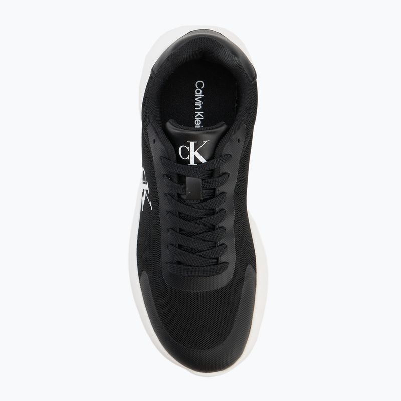 Női cipők Calvin Klein YW0YW01750 3 Eva Runner Mesh MG black/bright white 5