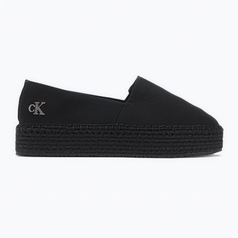 Női cipő Calvin Klein Flatform Espadrille Mg/Hdw tripla fekete 2