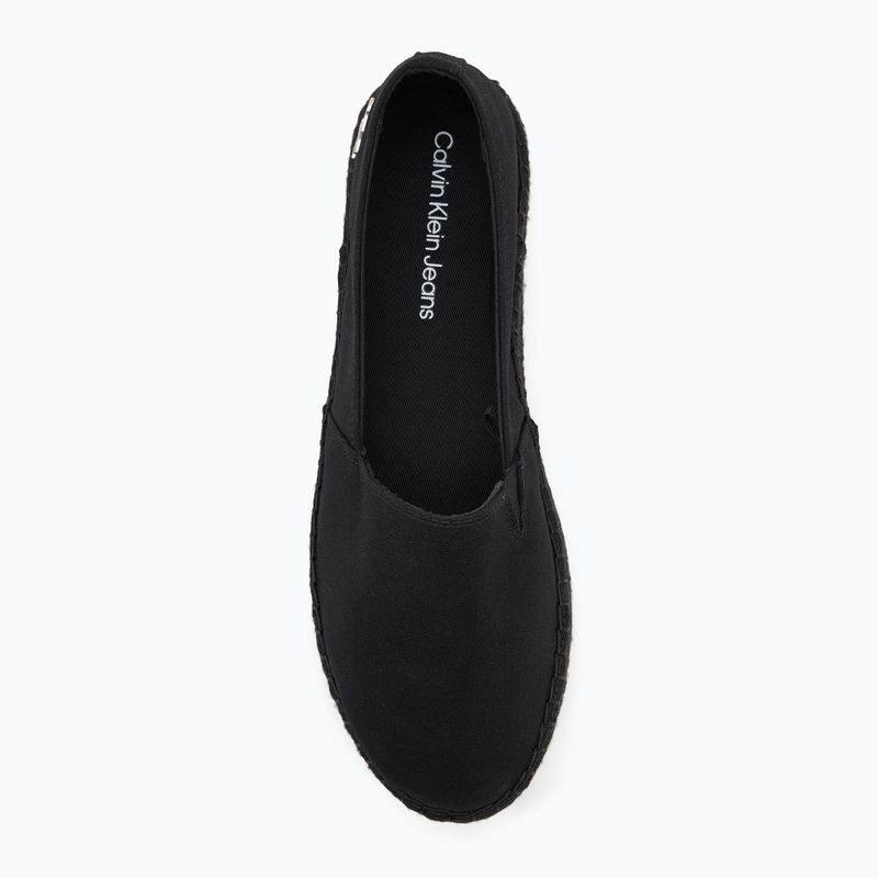 Női cipő Calvin Klein Flatform Espadrille Mg/Hdw tripla fekete 5
