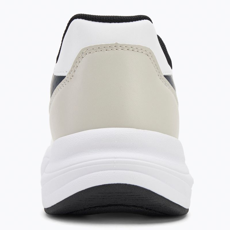 Calvin Klein női cipő YW0YW01887 Retro Tennis Knit Mg fényes fehér/ezüst bich/navy 6