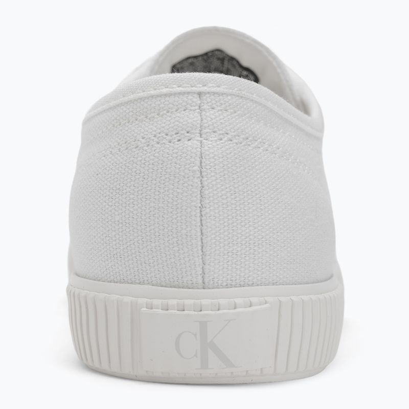 Calvin Klein női edzőcipő YW0YW01762 Ess Vulc Low Cv Mg Wn tripla fényes fehér 6