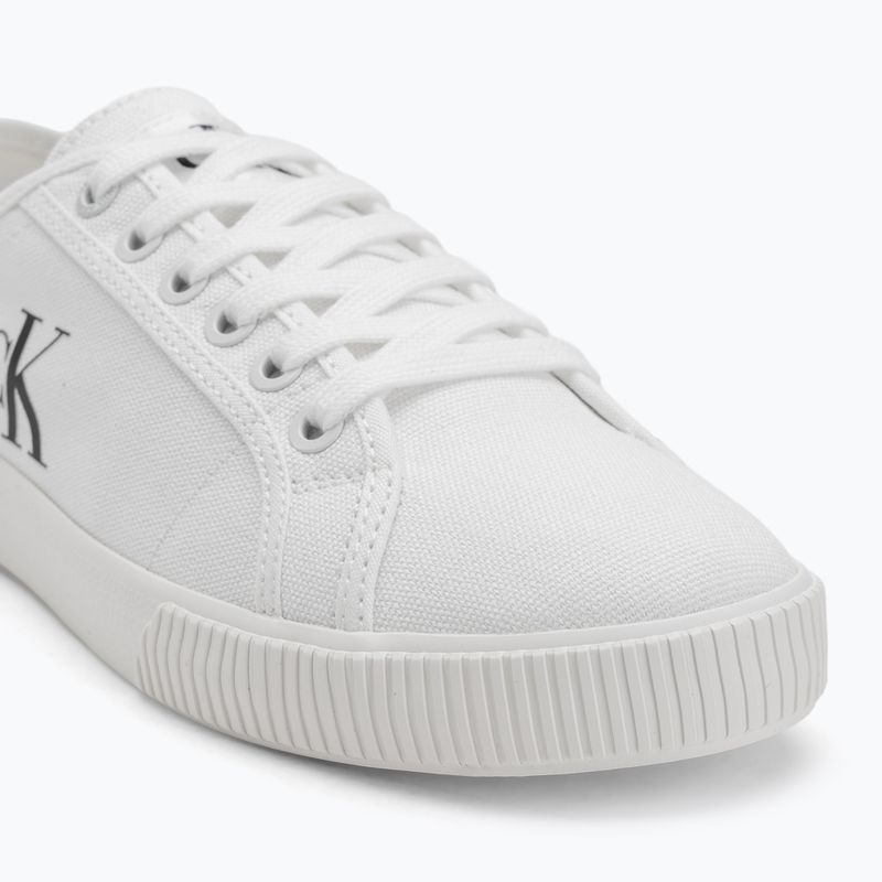 Calvin Klein női edzőcipő YW0YW01762 Ess Vulc Low Cv Mg Wn tripla fényes fehér 7
