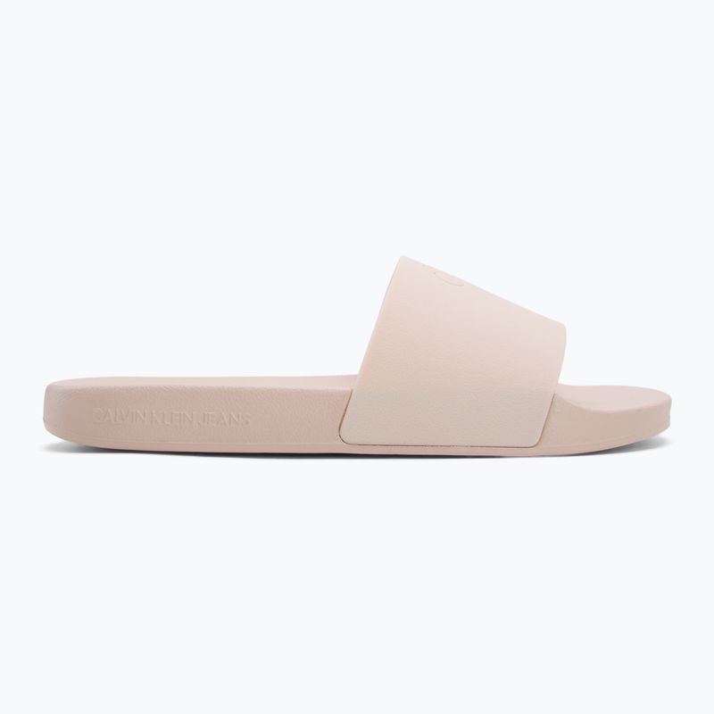 Calvin Klein női flip-flop YW0YW01715 Slide Monogram Tpu suttogó rózsaszín 2