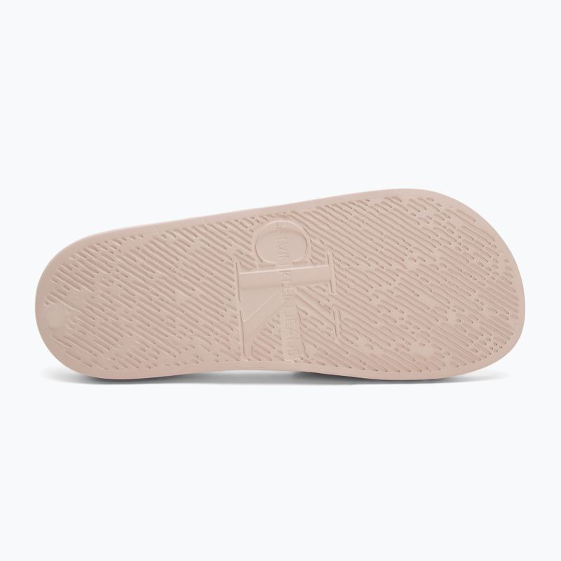 Calvin Klein női flip-flop YW0YW01715 Slide Monogram Tpu suttogó rózsaszín 4