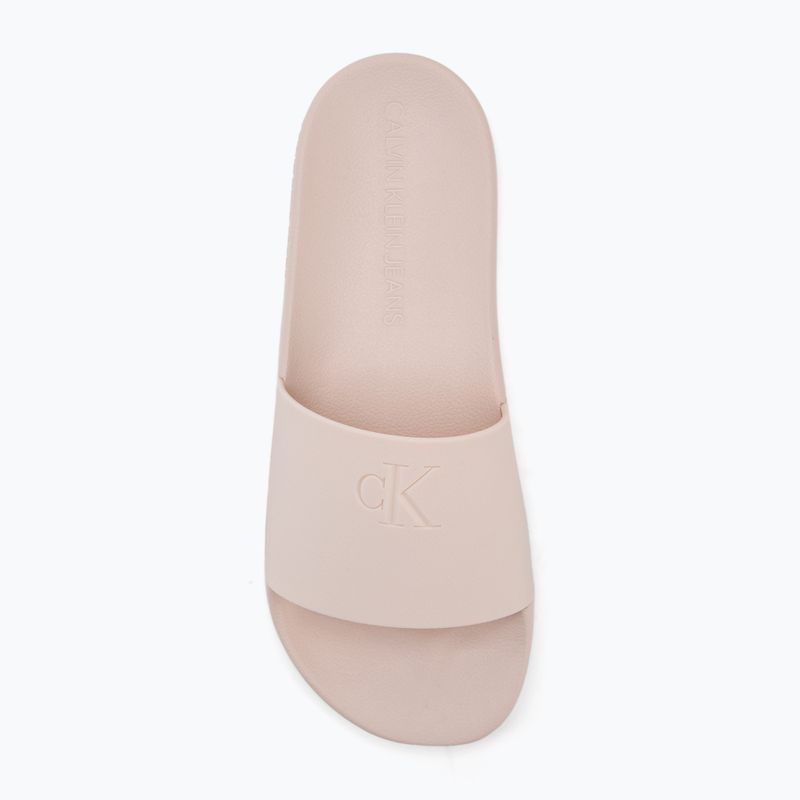 Calvin Klein női flip-flop YW0YW01715 Slide Monogram Tpu suttogó rózsaszín 5