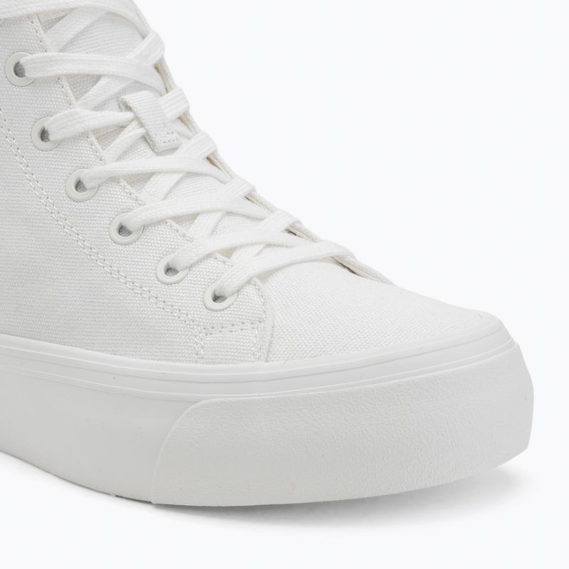 Calvin Klein női tornacipő YW0YW01764 Vulc Flatform Mid Cv Mg tripla világos fehér 7
