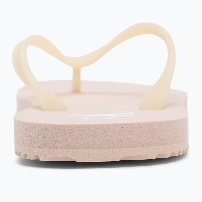 Calvin Klein női flip flop YW0YW01829 Strandszandál átlátszó Tpu suttogó rózsaszín/világos fehér 6