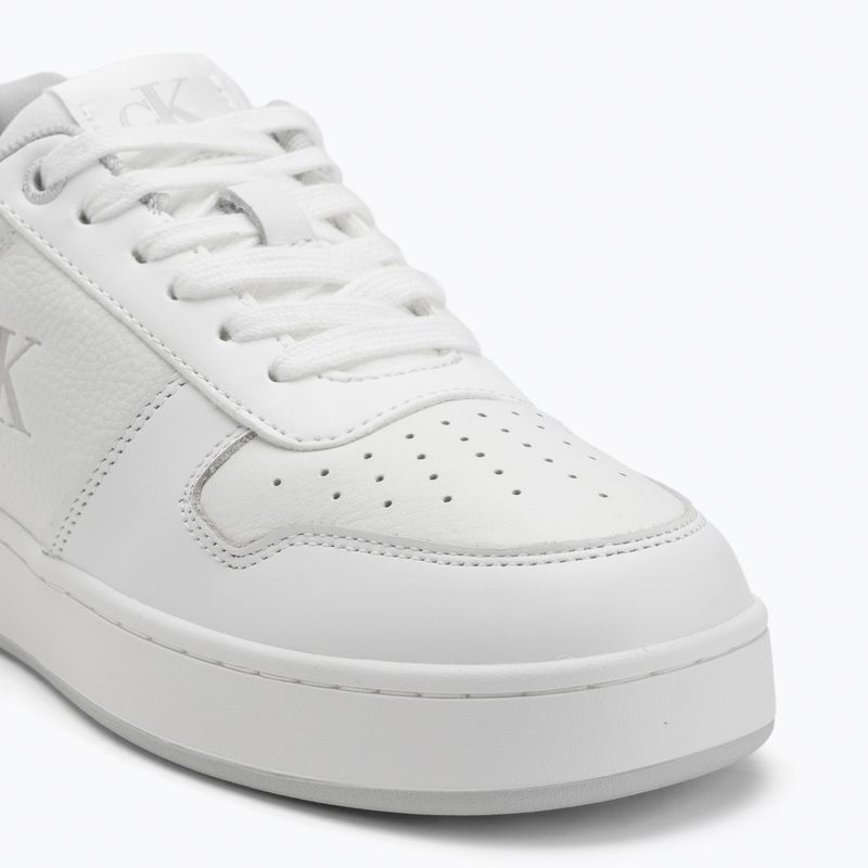 Calvin Klein női cipő YW0YW01765 Basket Cupsole Low Mg világos fehér/ezüst 7