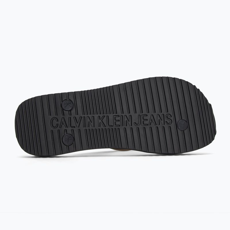 Calvin Klein női flip flop YW0YW01829 Strandszandál átlátszó Tpu fekete 4