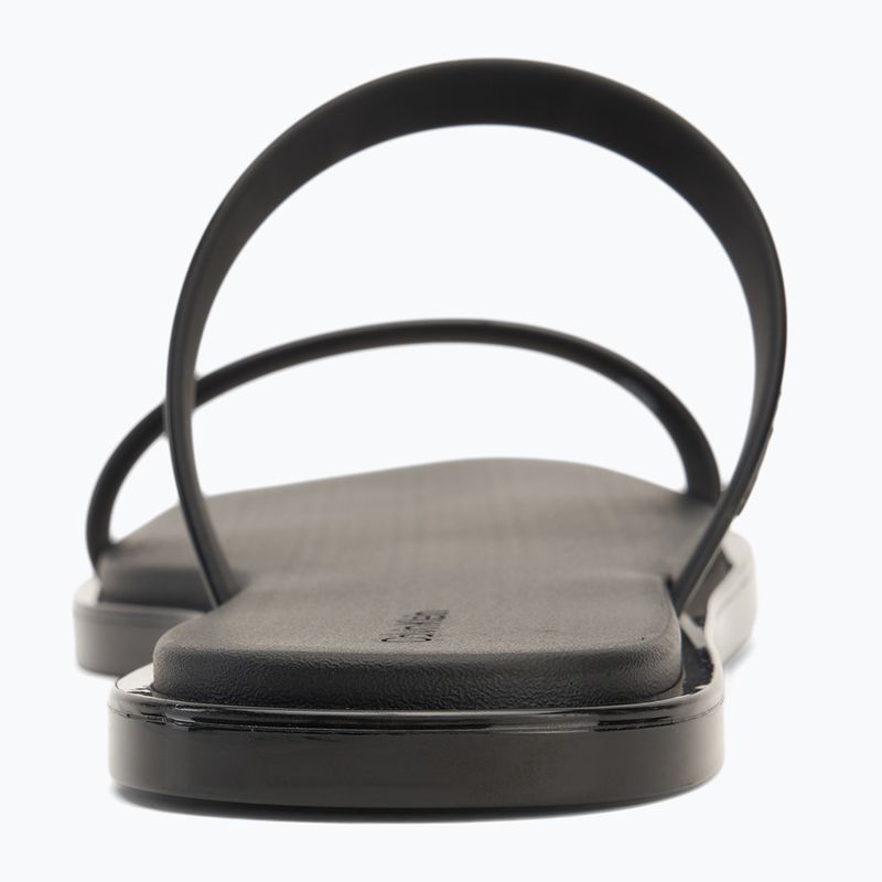 Calvin Klein női flip-flop HW0HW02417 Double Bar Slide - Zselés fekete 6