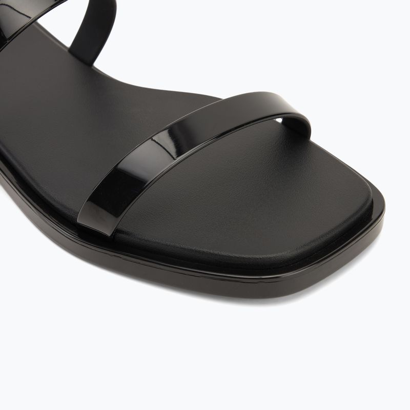 Calvin Klein női flip-flop HW0HW02417 Double Bar Slide - Zselés fekete 7