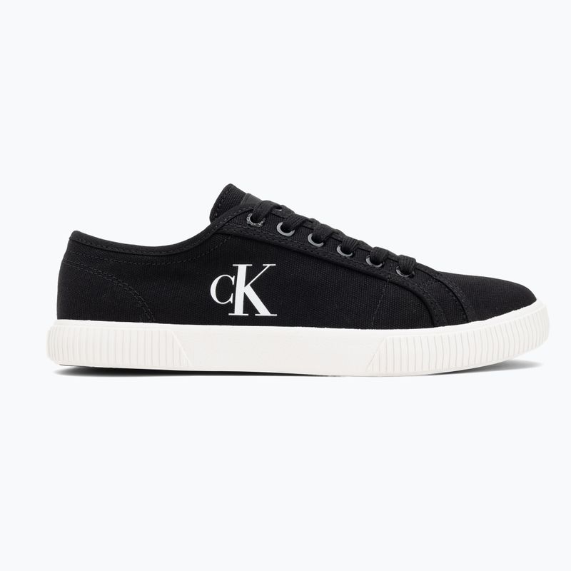 Calvin Klein női sportcipő YW0YW01762 Ess Vulc Low Cv Mg Wn fekete/világos fehér 2