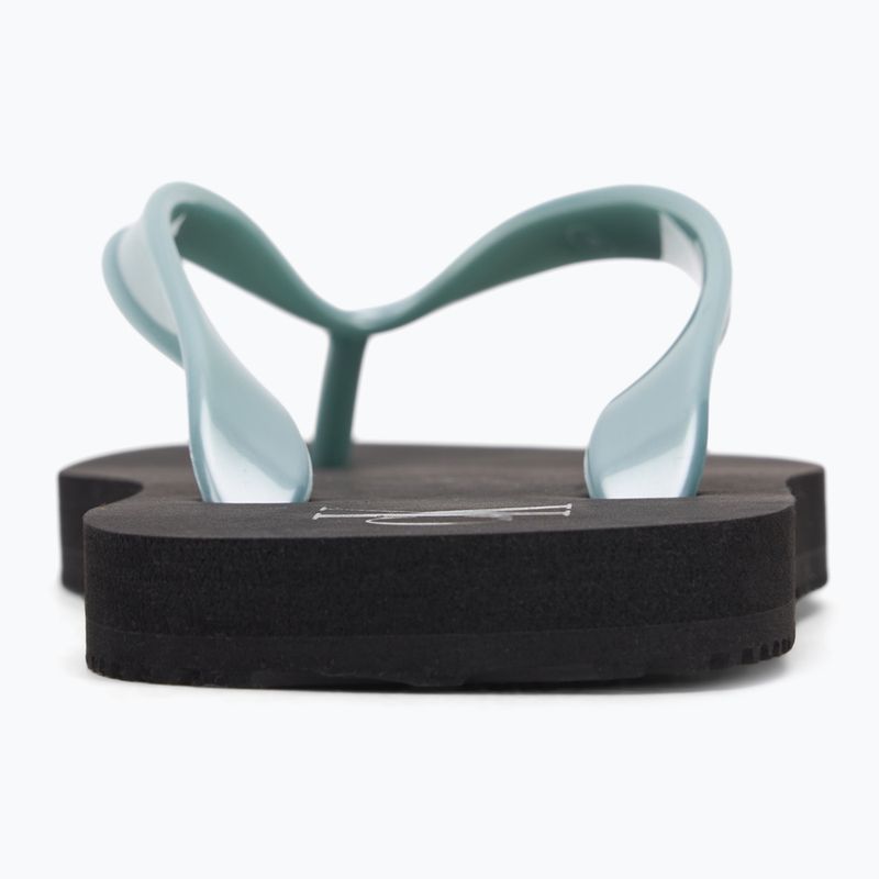 Calvin Klein női flip flop YW0YW01719 Beach Sandal Monologo Tpu fekete/felhőkék felhőkék 6