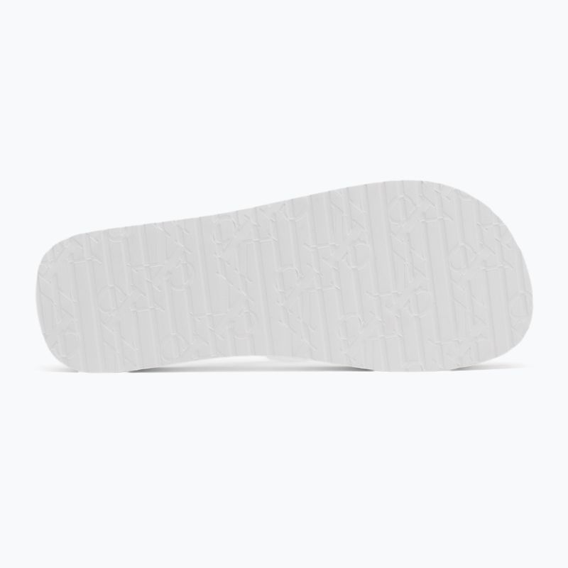 Női Calvin Klein YW0YW01830 Beach Sandal Flatform Tpu világos fehér/fekete flip flopok 4