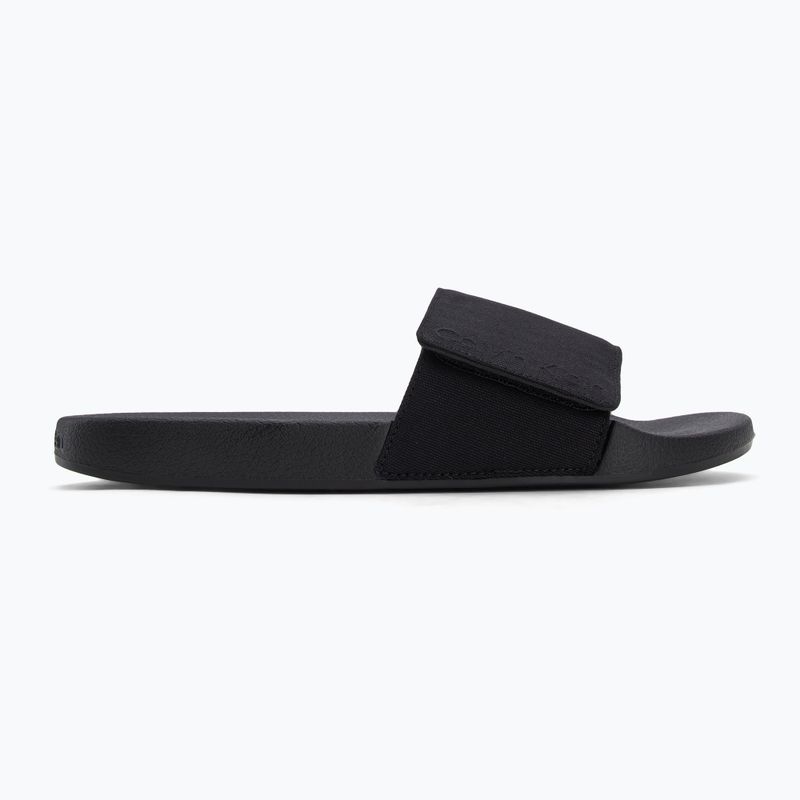Calvin Klein férfi flip-flop HM0HM01749 Adj Pool Slide vászon flip-flop Logo fekete 2