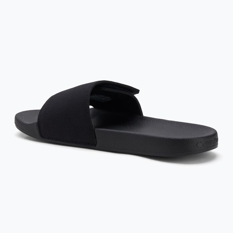 Calvin Klein férfi flip-flop HM0HM01749 Adj Pool Slide vászon flip-flop Logo fekete 3