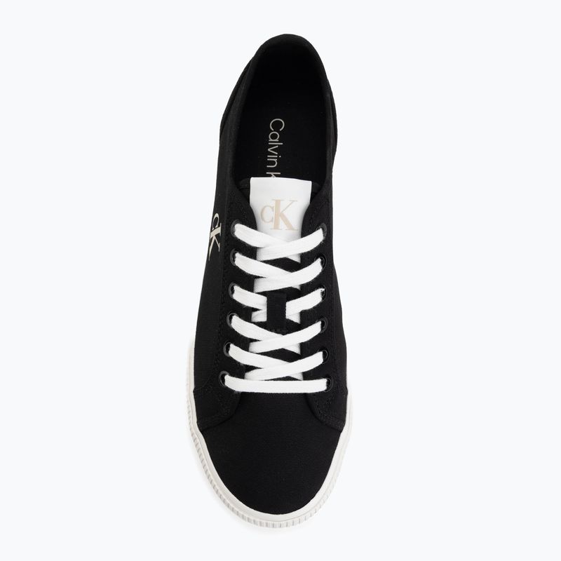 Férfi tornacipő Calvin Klein YM0YM01209 3 Ess Vulc Low Mg Canvas ck black/bright white 5