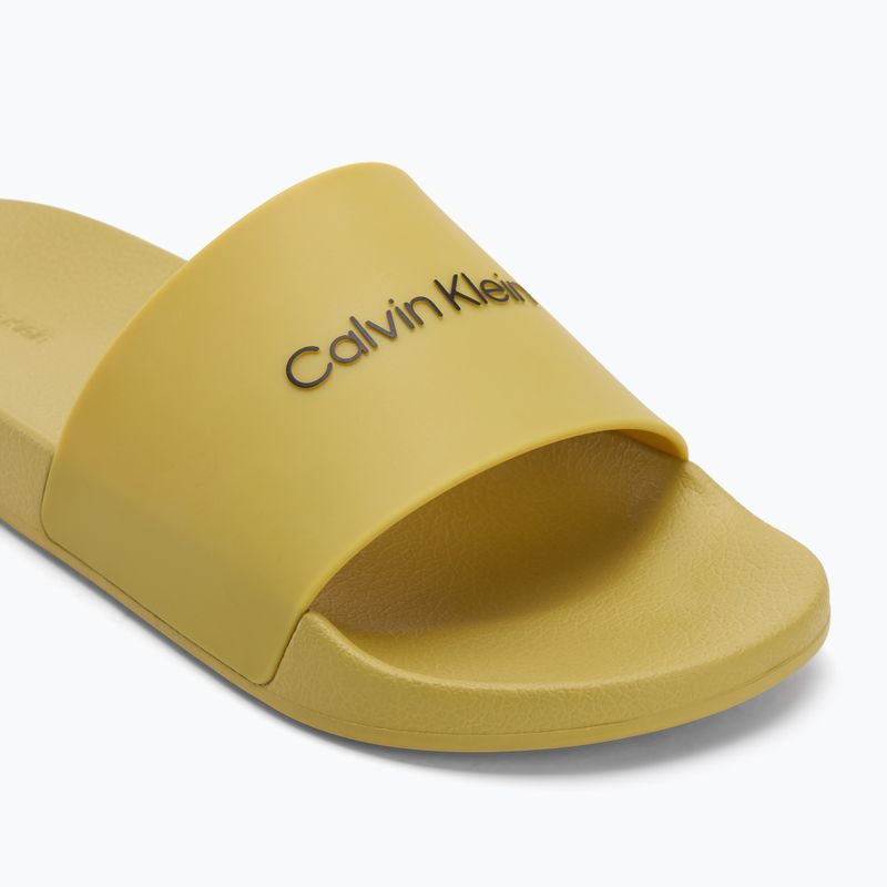 Calvin Klein férfi flip-flop HM0HM00455 Pool Slide Gummi avokádóolajos csúszda 7