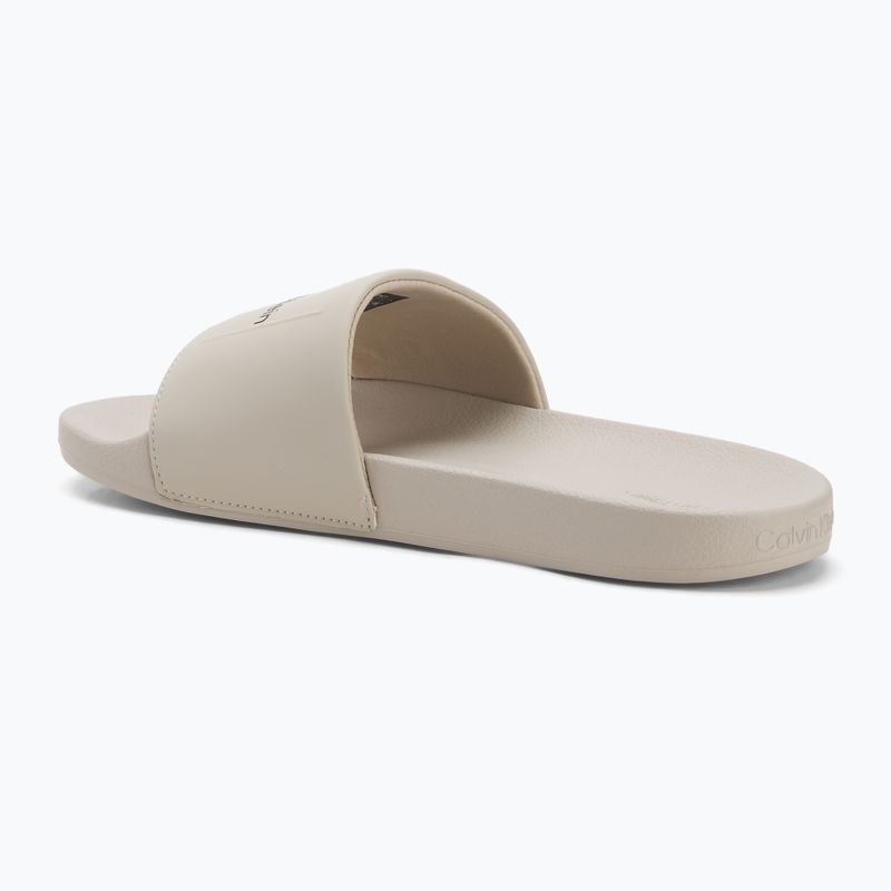 Calvin Klein férfi flip-flop HM0HM01754 Pool Slide Ck Square toll szürke 3