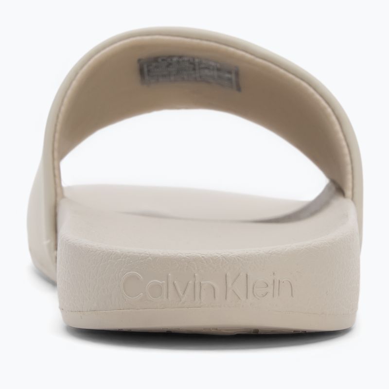 Calvin Klein férfi flip-flop HM0HM01754 Pool Slide Ck Square toll szürke 6