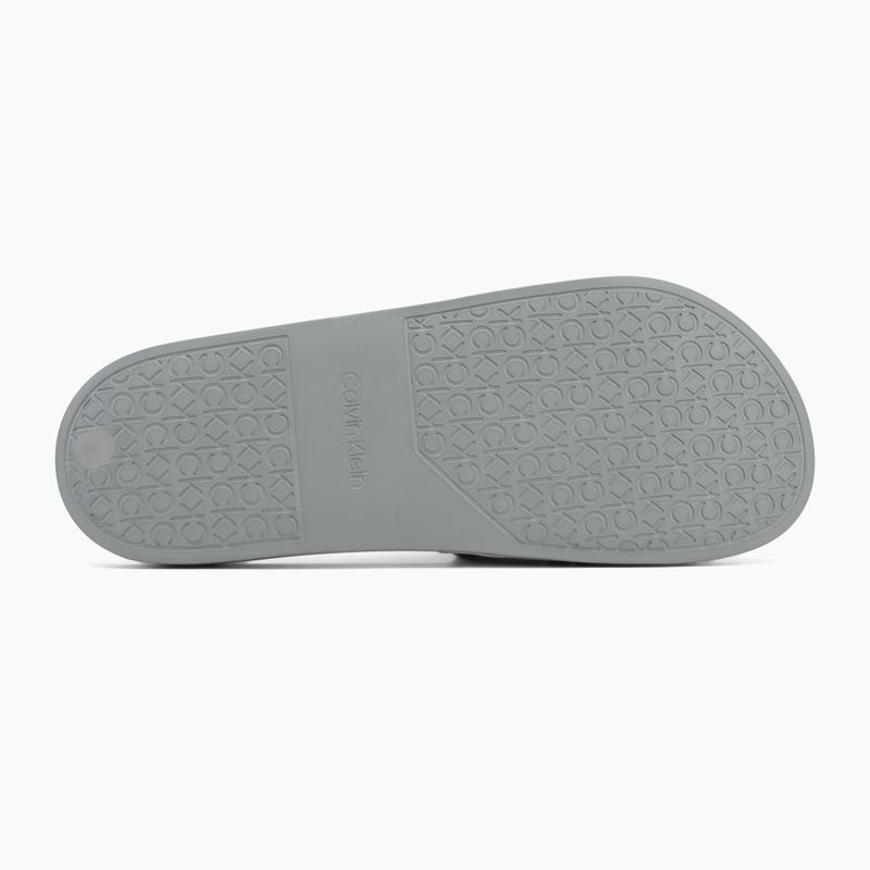 Calvin Klein férfi flip-flop HM0HM01752 Pool Slide Double T gránit út 4