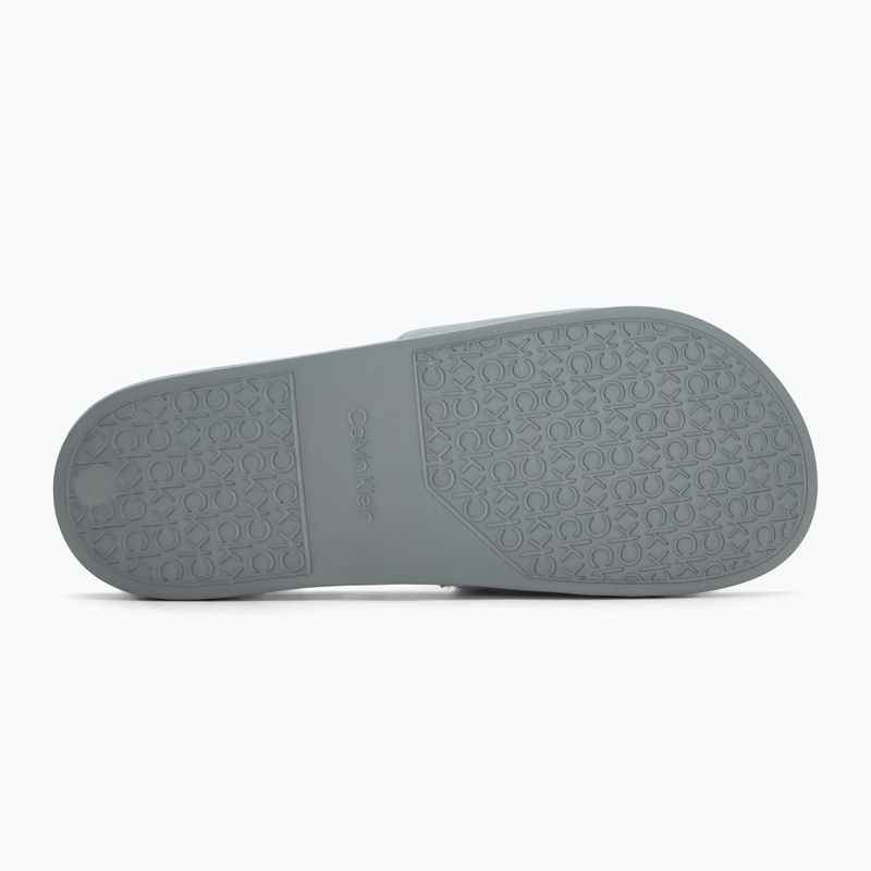 Calvin Klein férfi flip-flop HM0HM01754 Pool Slide Ck Square granit út 4