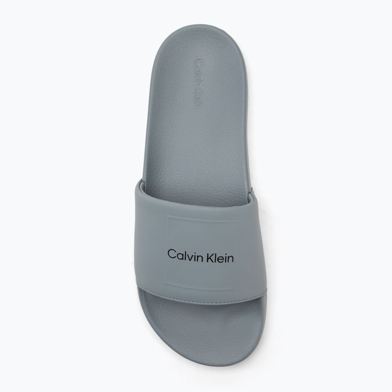 Calvin Klein férfi flip-flop HM0HM01754 Pool Slide Ck Square granit út 5