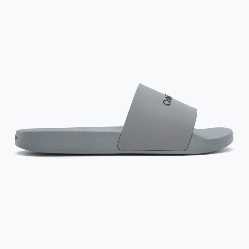 Calvin Klein férfi flip-flop HM0HM00455 Pool Slide csúszda gumi gránit úton 2