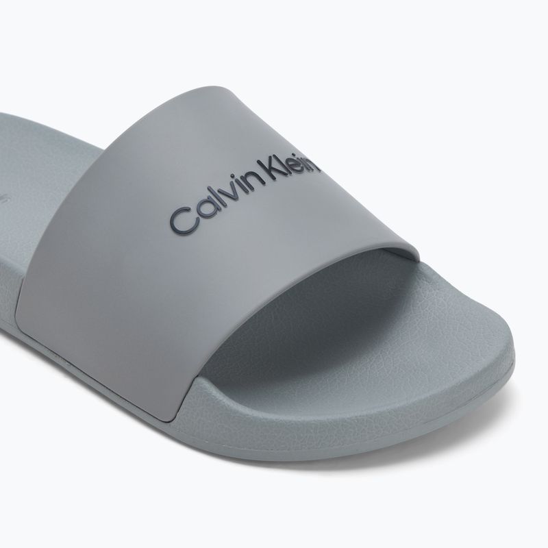 Calvin Klein férfi flip-flop HM0HM00455 Pool Slide csúszda gumi gránit úton 7