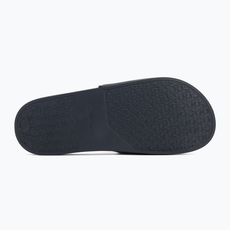 Calvin Klein férfi flip-flop HM0HM01754 Pool Slide Ck Square navy Pool Slide Ck Square navy 4