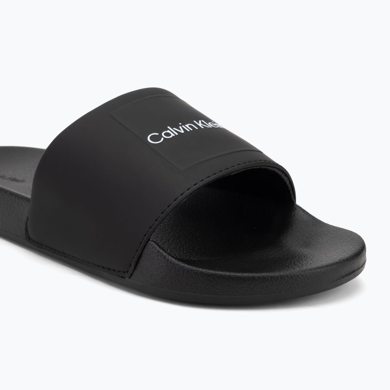 Calvin Klein férfi flip-flopok HM0HM01754 Pool Slide Ck Square fekete 7